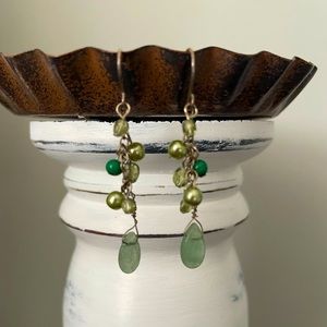 AE earrings